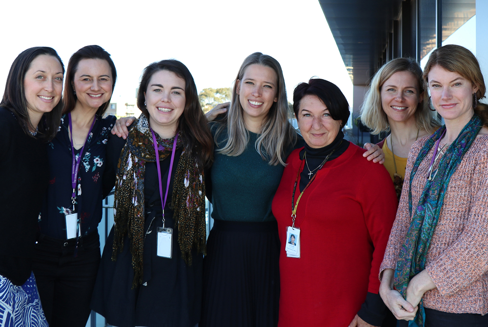 George Institute team members celebrating NAIDOC Week at our Sydney Office on Gadigal Land