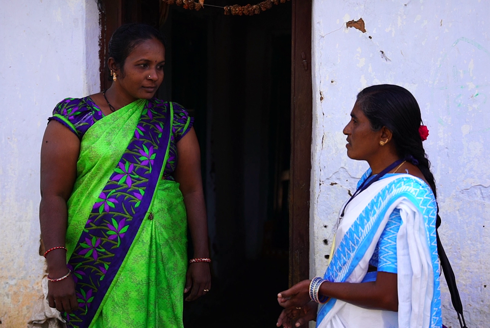 Sravanthi and ASHA worker
