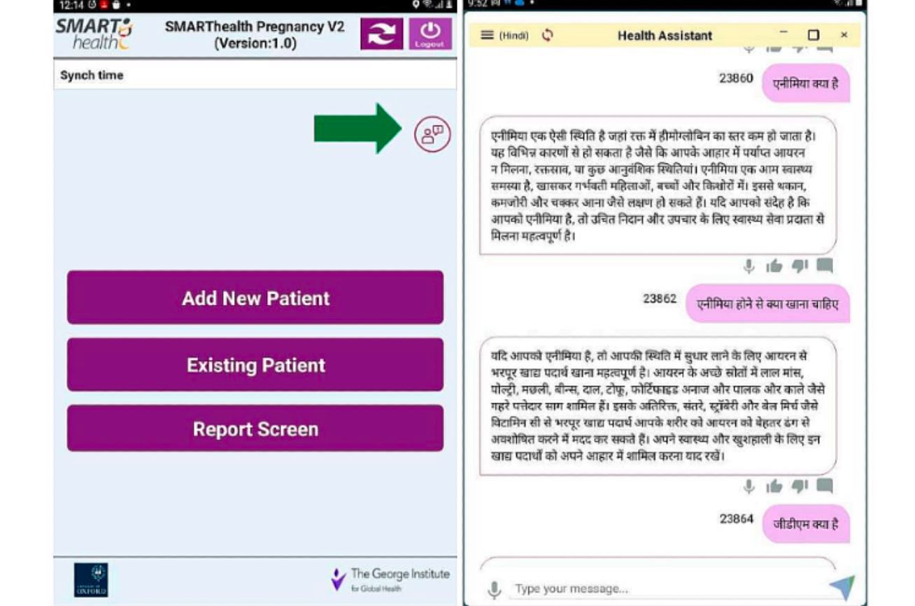 SMARThealth Pregnancy chatbot
