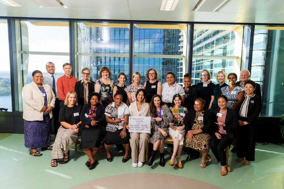 Climate justice and women's health discussions
