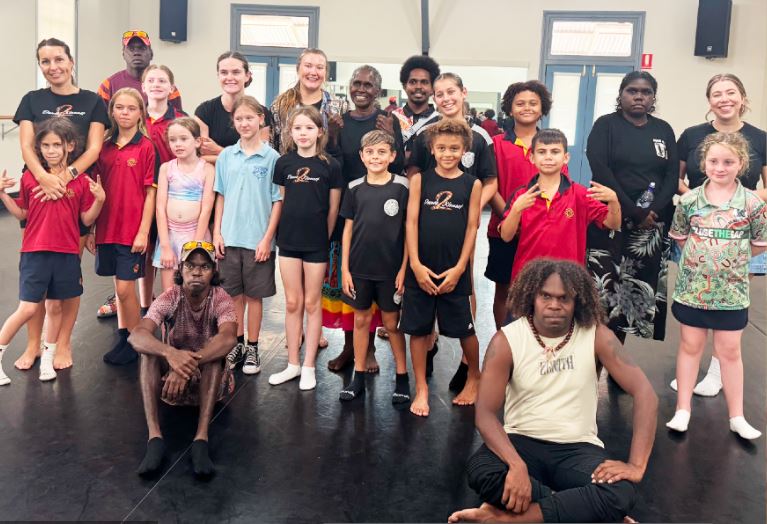 Northern Territory cultural tutors visiting Dance2Kinnect Gosford