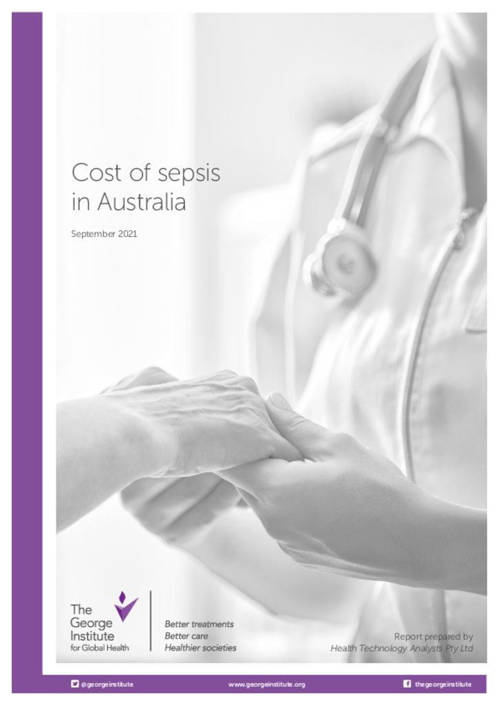 Cost of Sepsis in Australia report