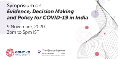 Evidence, Decision Making and Policy for COVID-19