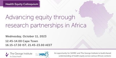 Advancing Equity through Research Partnerships in Africa