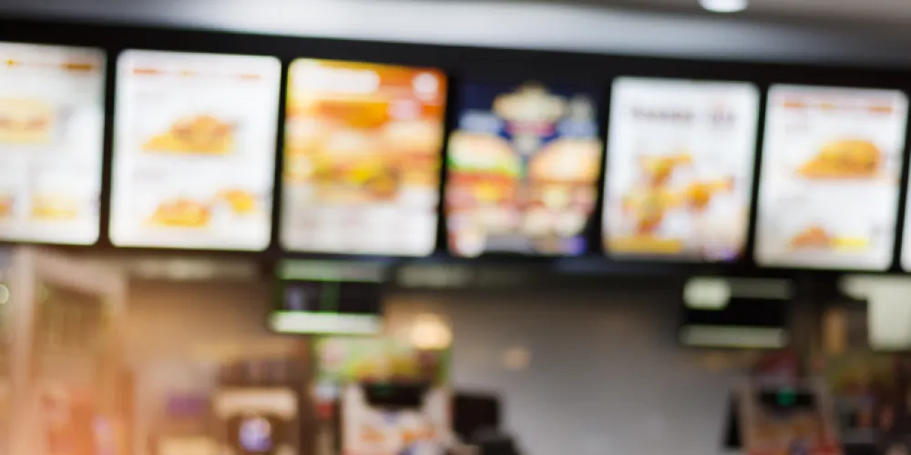 Fast food supply report