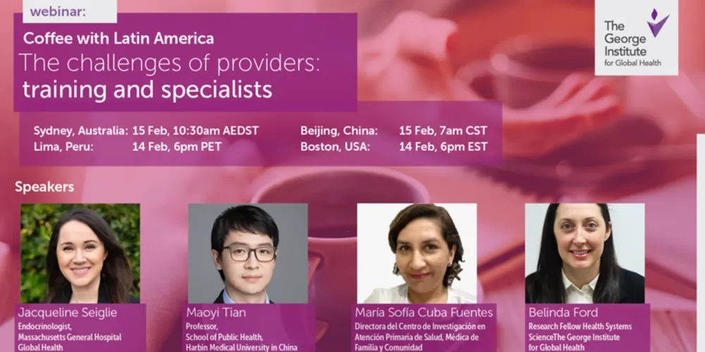 Challenges of providers: training and specialists