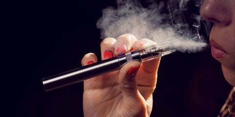 Young people on e-cigarette