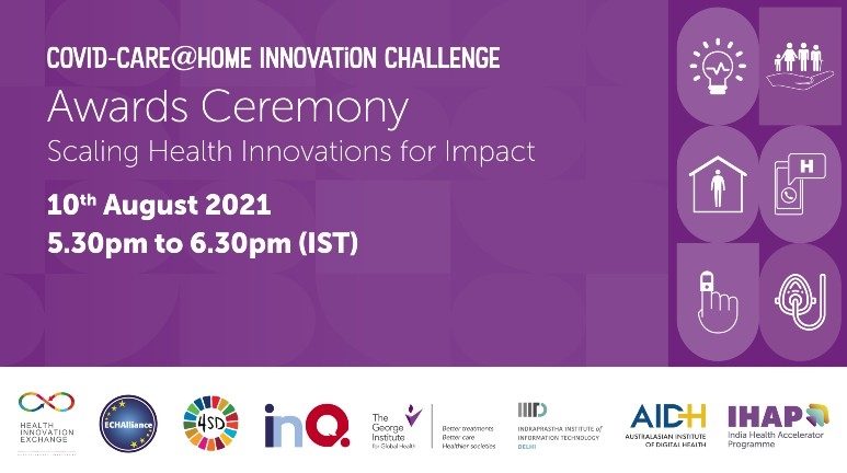 Finalists of the Covid-Care@Home Innovation Challenge