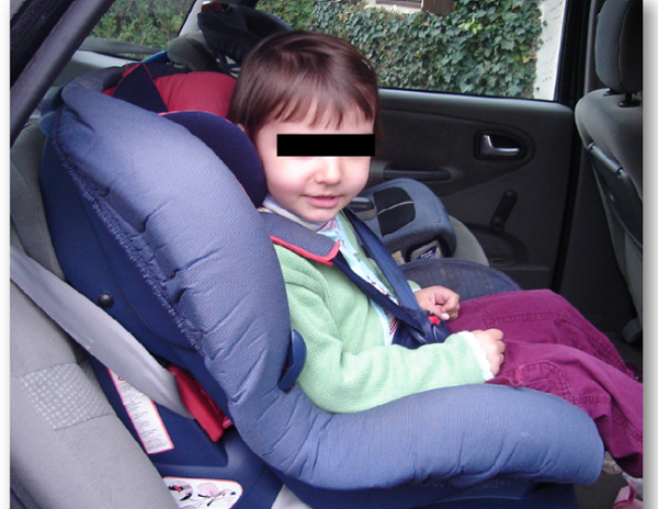 Child restraint to prevent injuries in RTCs