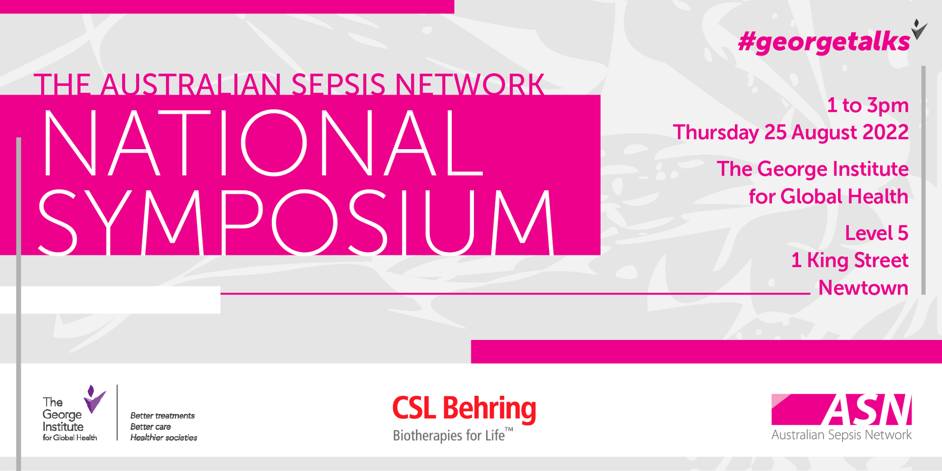 Sepsis Symposium banner