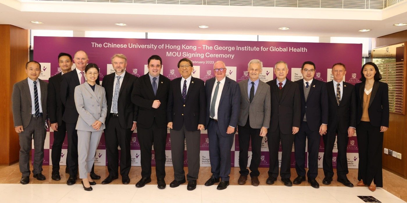 Collaboration with CUHK to transform health in China