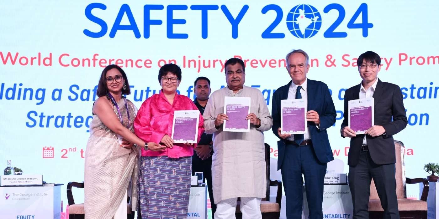 Shri Nitin Gadkari released consensus statement for Road Safety in India